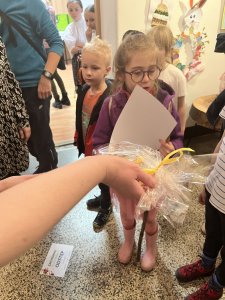 Rozdanie nagród w konkursie plastycznym "Pisanka nie z jajka"